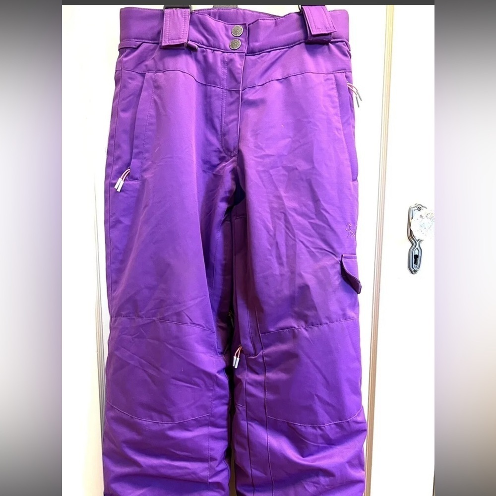 Purple Kids Snow Pants